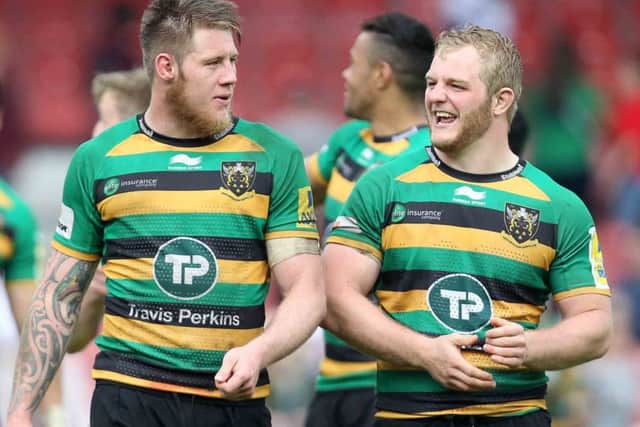 Teimana Harrison and Mike Haywood have been the stars of the season for Saints (picture: Sharon Lucey)