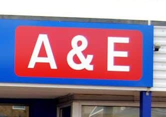 The new entrance to A&E at Kettering General Hospital NNL-160513-125206001