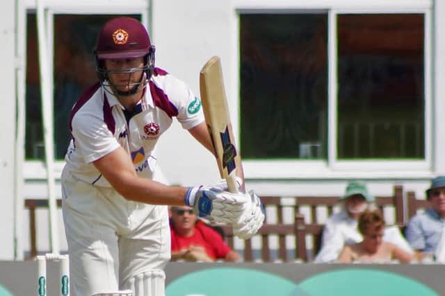Alex Wakely helped Northants rebuild against Kent (picture: Peter Short)
