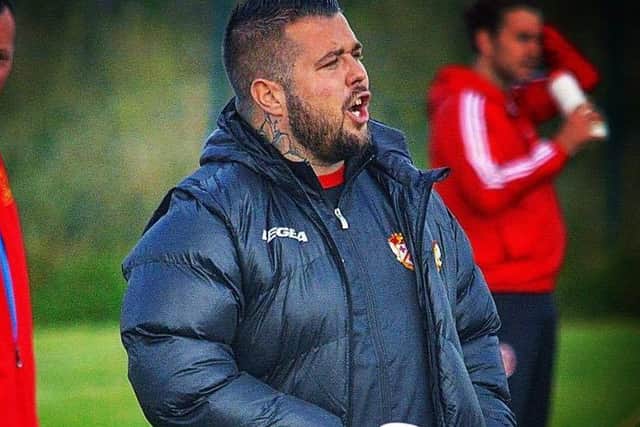 Mitch Austin led Kettering Town's under-21 team to the United Counties League Under-21 Division title this season