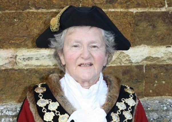 Cllr Pam Whiting is the new mayor of Higham Ferrers