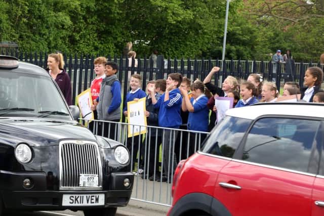Beanfield Primary School Year 6 pupils highlight dangerous and illegal parking outside their school