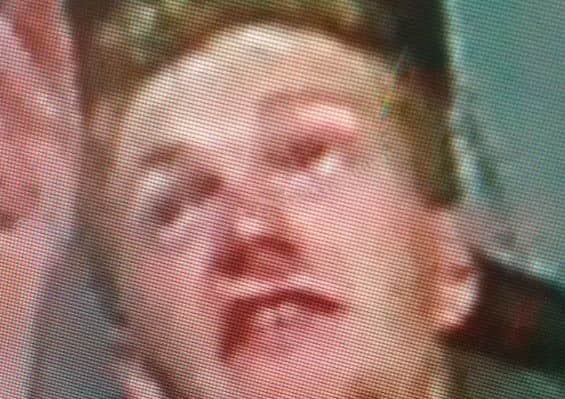 Police have issued a CCTV image of  a man they would like to speak to after a man urinated against a till in McDonlads