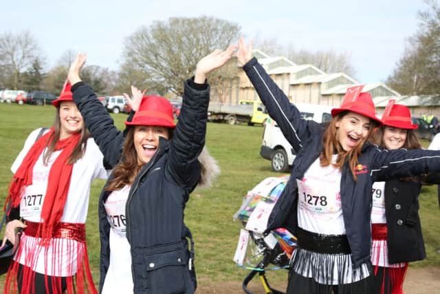 The 14th Crazy Hats walk at Wicksteed Park