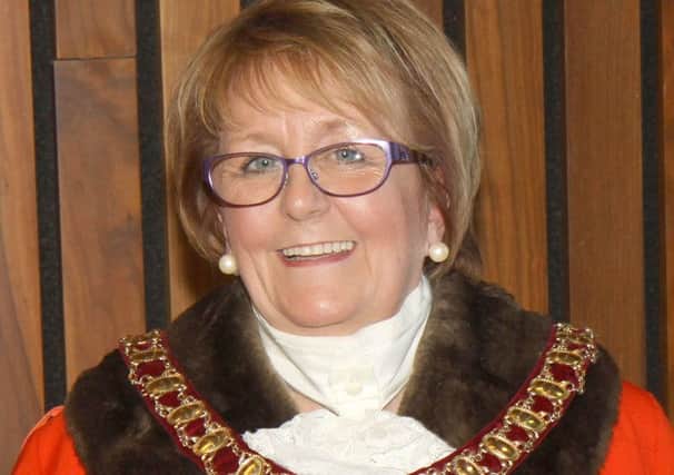 Corby's new mayor Cllr Julie Riley NNL-160527-114257001