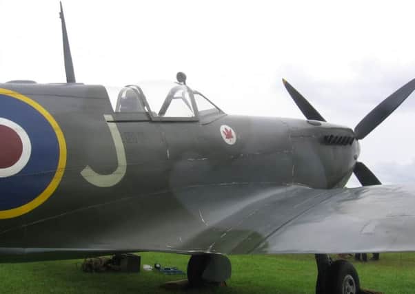 The Spitfire will be at Wicksteed At War