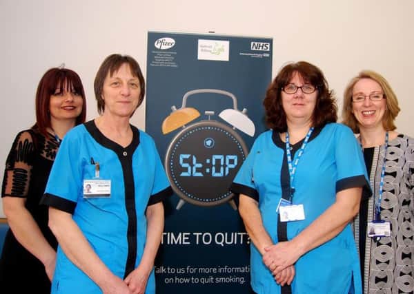 The Stop Smoking Service Team at Kettering General Hospital