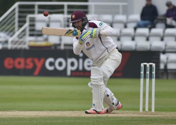 Ben Sanderson was the only man to be dismissed on day four (picture: Dave Ikin)