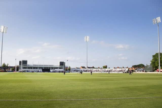 The County Ground will host the Steelbacks' clash with Worcestershire tonight (picture: Kirsty Edmonds)