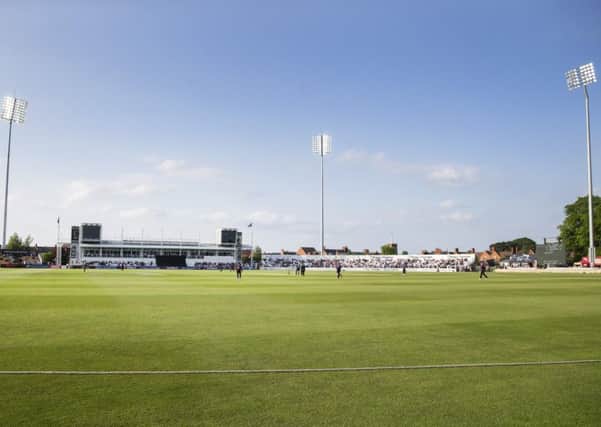 The County Ground will host the Steelbacks' clash with Worcestershire tonight (picture: Kirsty Edmonds)