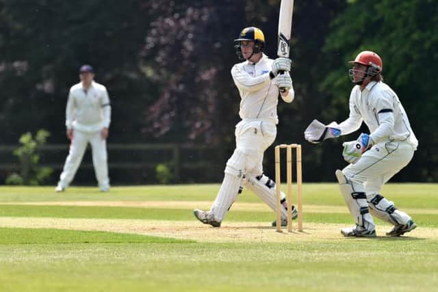 Action from the Northamptonshire Cricket League last weekend