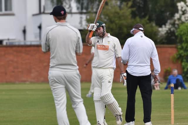 Action from the Northamptonshire Cricket League last weekend