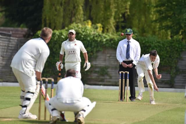 Action from the Northamptonshire Cricket League last weekend