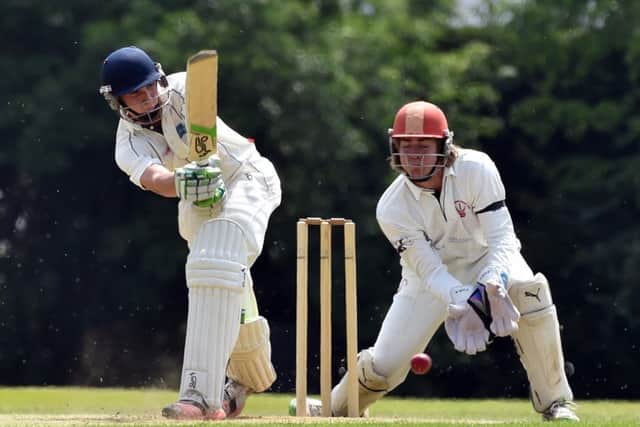 Action from the Northamptonshire Cricket League last weekend