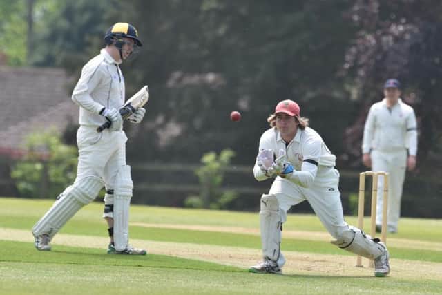 Action from the Northamptonshire Cricket League last weekend