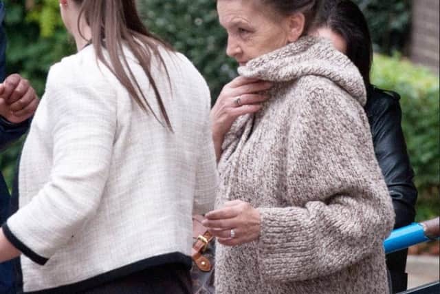 Susan Aucott has pleaded guilty to being in charge of a dangerously out of control dog which caused injury resulting in the death of her granddaughter