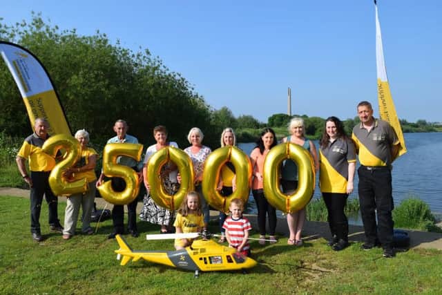The Warwickshire and Northamptonshrie Air Ambulance (WNAA) is celebrating helping its 25,000th patient
