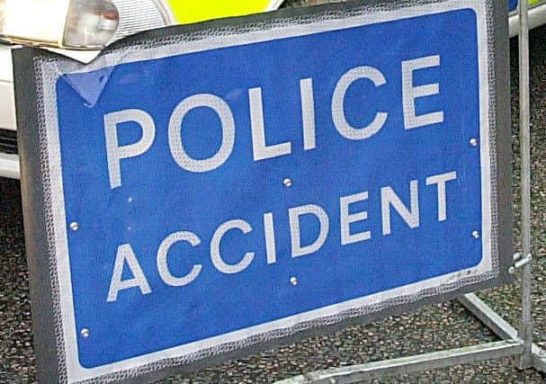 The accident took place just after 11am today