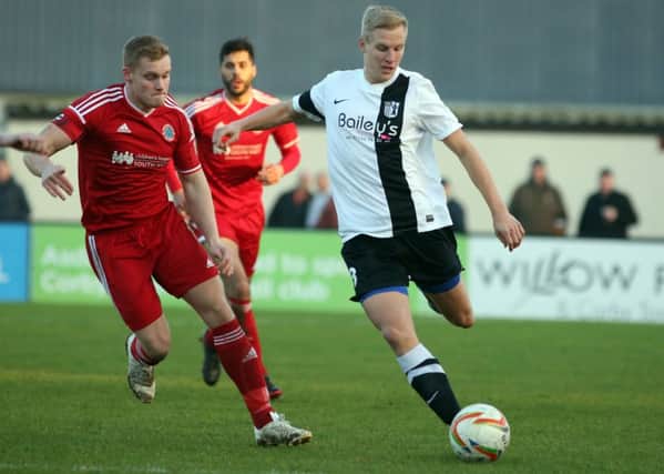 Jamie Anton is back at Corby Town