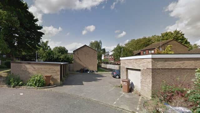 A woman was assaulted by a man in South Holme Court, Northampton.