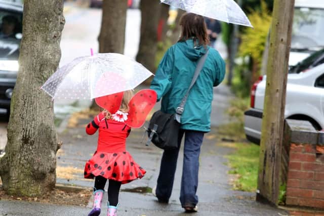 The weather at this year's carnival was poor, as it was in 2014.