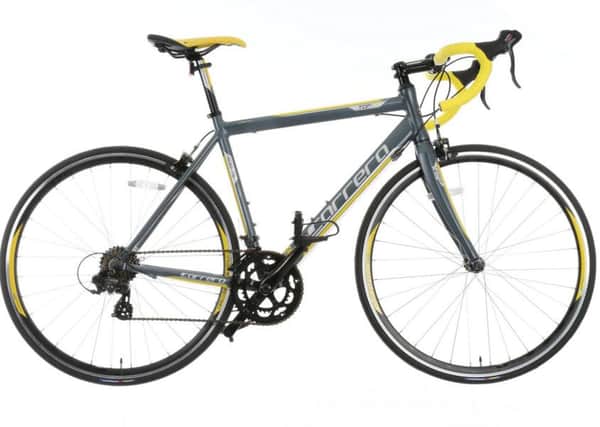 The Carrera TDF road bike stolen from Corby