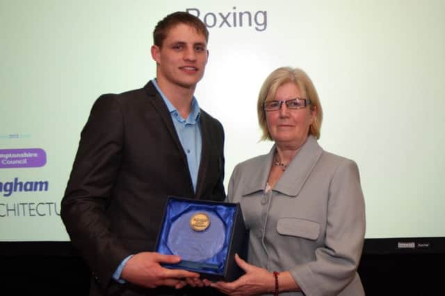 Boxer Simon Barclay is a previous Corby Sports Awards winner
