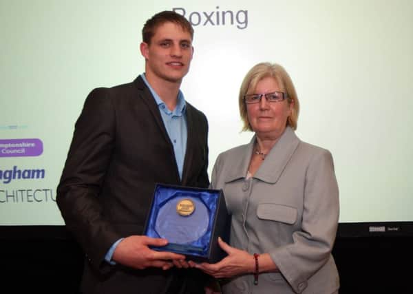 Boxer Simon Barclay is a previous Corby Sports Awards winner