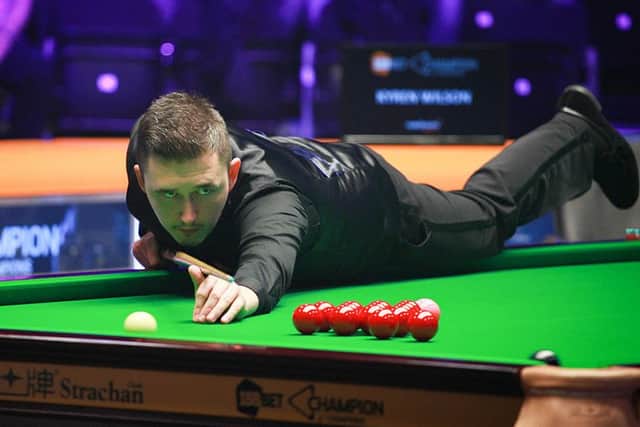 Kettering's Kyren Wilson has moved up to number 15 in the world snooker rankings