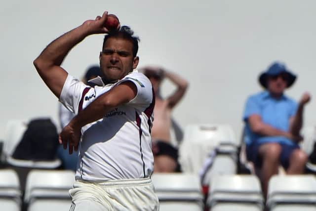Muhammad Azharullah claimed four wickets against Worcestershire (picture: Dave Ikin)