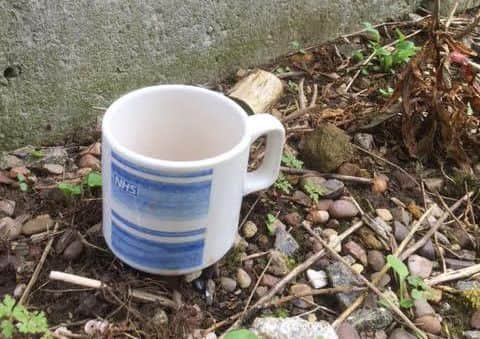 Residents are unhappy about litter left around the hospital site following the ban on smoking anywhere in the grounds of KGH