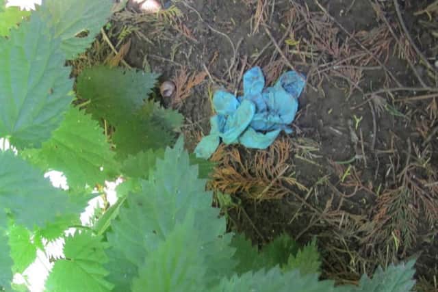 Residents are unhappy about the litter