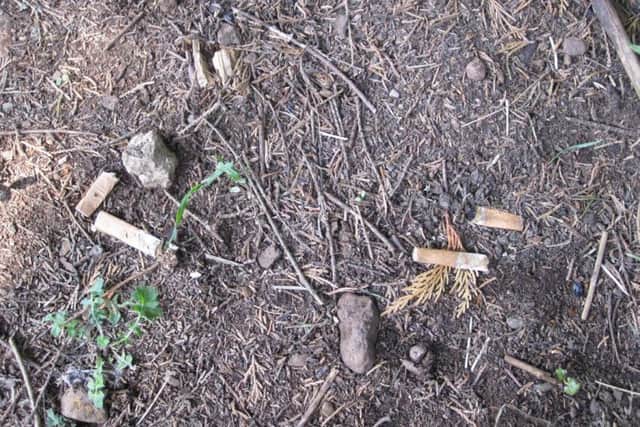 Residents are unhappy about litter left around the hospital site