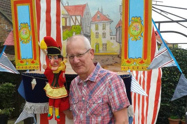 Peter Barratt will bring his Punch and Judy show to the event this year.
