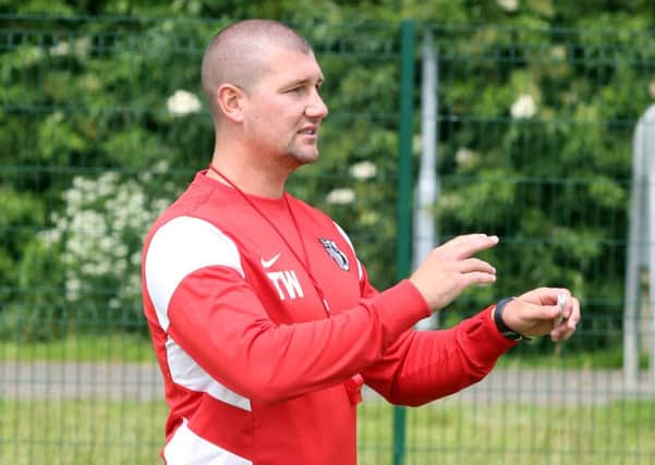 Tommy Wright wants his Corby Town team to make a winning start to pre-season against Eynesbury Rovers this evening