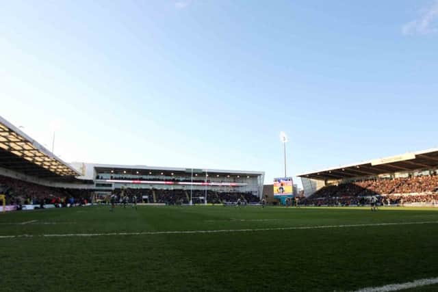 Franklin's Gardens is Louis Picamoles' new home (picture: Sharon Lucey)