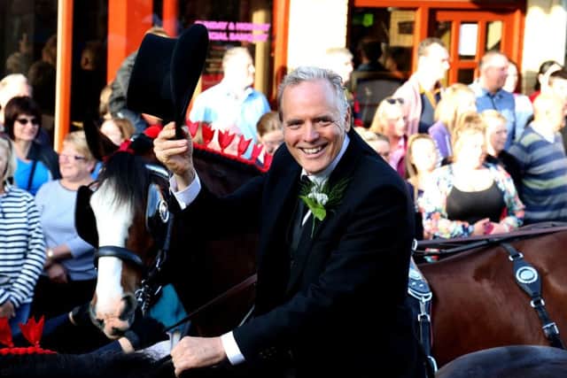 Alan Mills as deputy bailiff in 2014