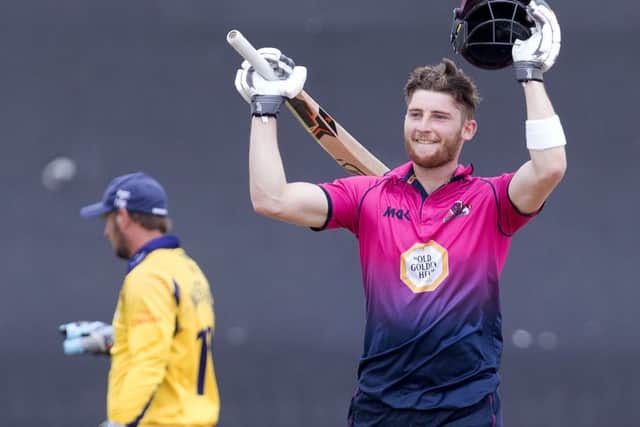 Rob Keogh struck a superb century for the Steelbacks against Durham (picture: Kirsty Edmonds)
