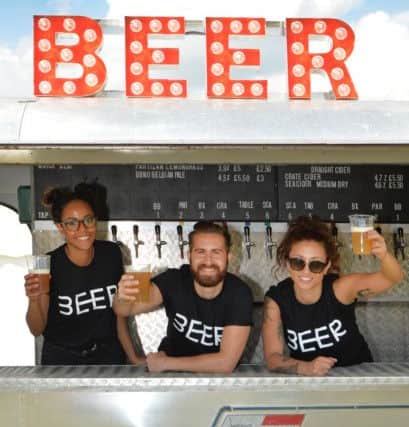 Brew Stream...Naomi Vibrati, Domenico Perrucci and Terry Palamara.
PICTURE: ANDREW CARPENTER