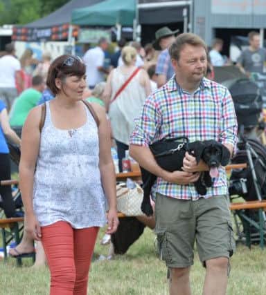 Puppy love...
PICTURE: ANDREW CARPENTER