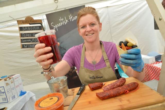 Claire Brown of Spainish Hamper.
PICTURE: ANDREW CARPENTER