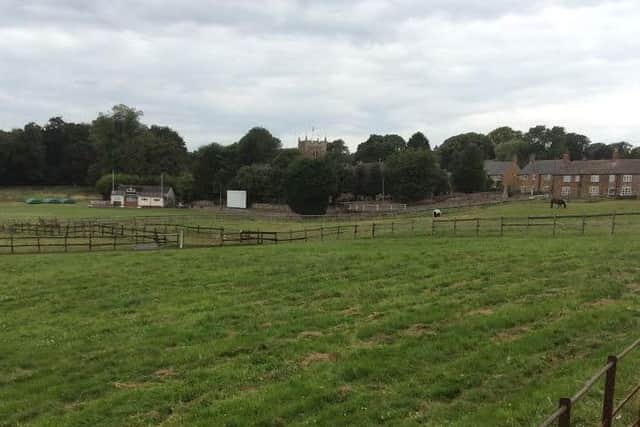 The area of the new wind farm.