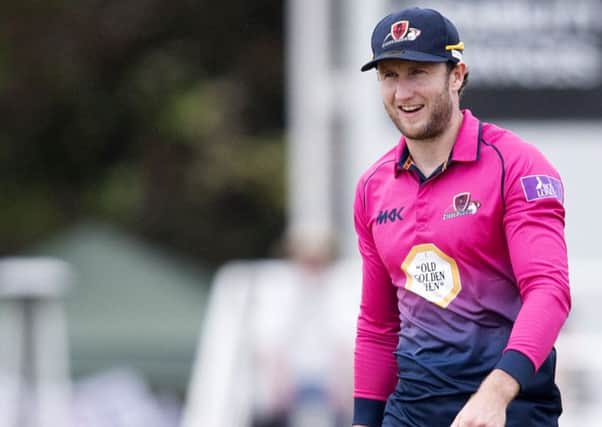 MIXED DAY - Steelbacks skipper Alex Wakely top scored with 70, but then saw his team slump to defeat at Birmingham Bears