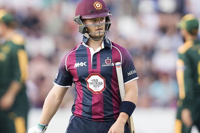 STILL IN WITH A CHANCE - Northants batsman Ben Duckett isn't giving up on Royal London One Day Cup qualification