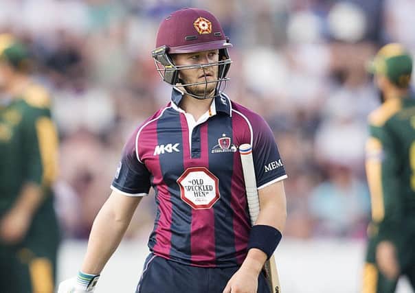 STILL IN WITH A CHANCE - Northants batsman Ben Duckett isn't giving up on Royal London One Day Cup qualification