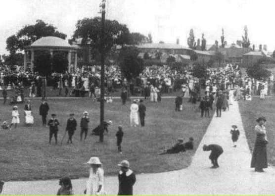 Castle Fields in Wellingborough back in the day