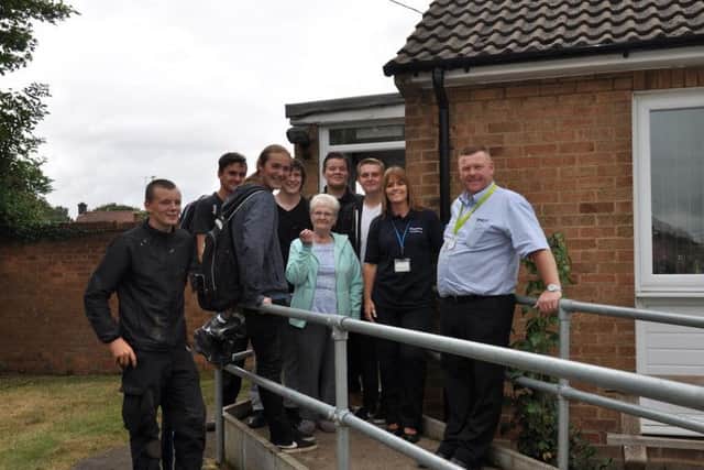 The Kick-start team in Higham Ferrers this week