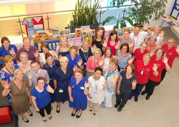 Staff at KGH are taking part in the Global Corporate Challenge