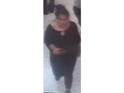 A CCTV image of Veronica Sbircea