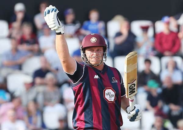 Richard Levi has returned to the Steelbacks' squad for the clash with Middlesex (picture: Kirsty Edmonds)